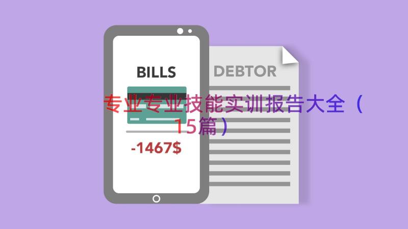 专业专业技能实训报告大全