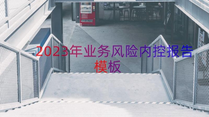 2023年业务风险内控报告（模板16篇）