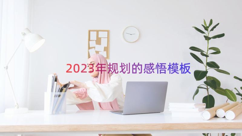 2023年规划的感悟（模板16篇）