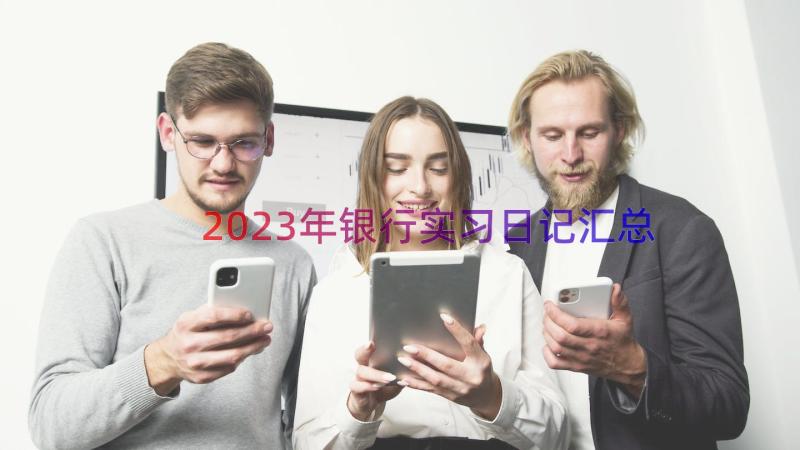 2023年银行实习日记（汇总14篇）