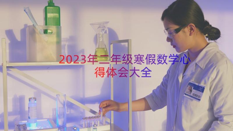 2023年二年级寒假数学心得体会大全（12篇）