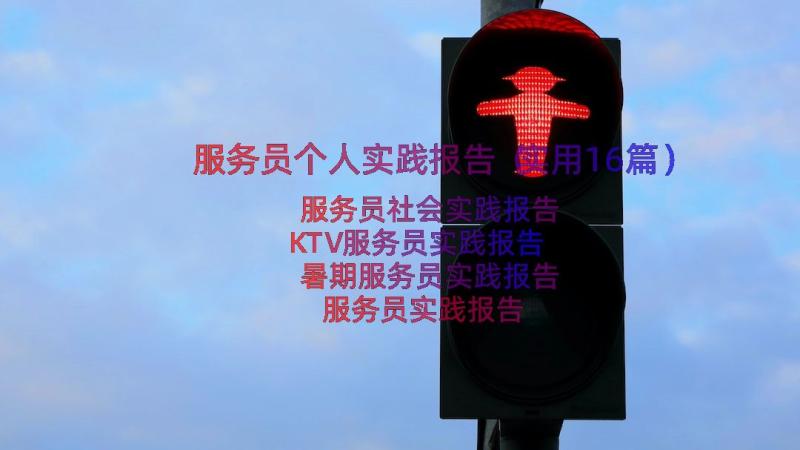 服务员个人实践报告（实用16篇）