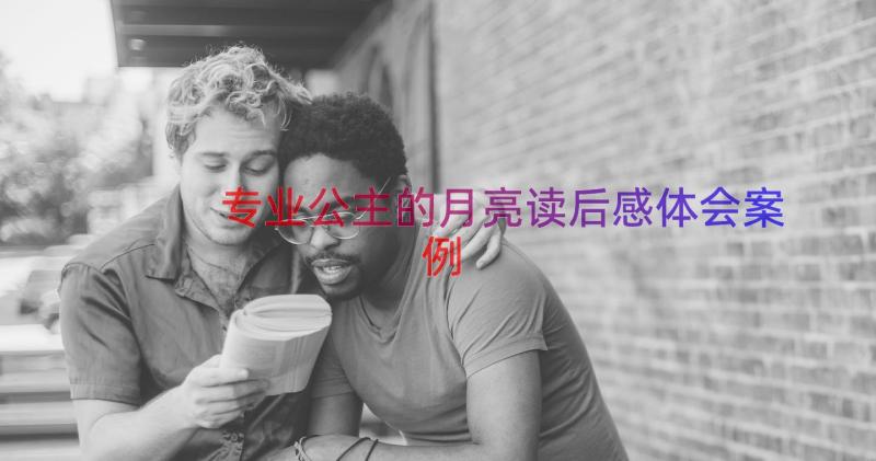 专业公主的月亮读后感体会（案例18篇）