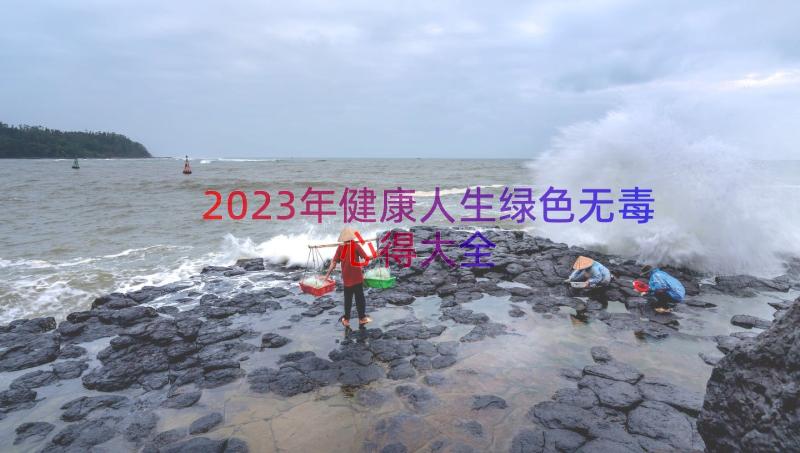 2023年健康人生绿色无毒心得大全（15篇）