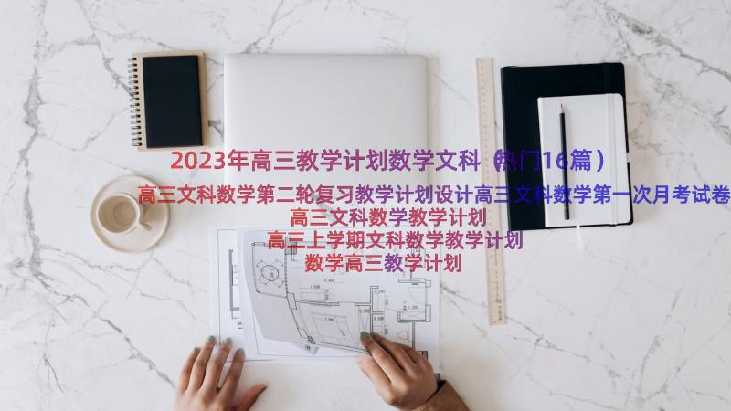 2023年高三教学计划数学文科（热门16篇）