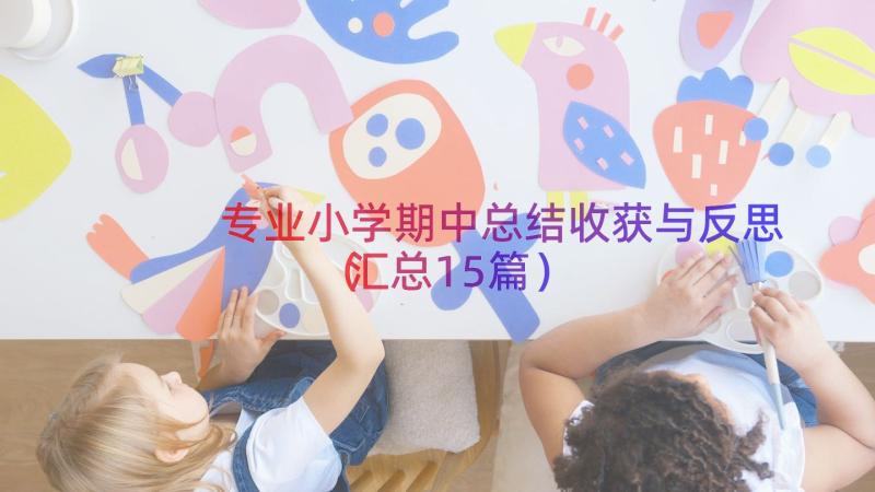 专业小学期中总结收获与反思（汇总15篇）