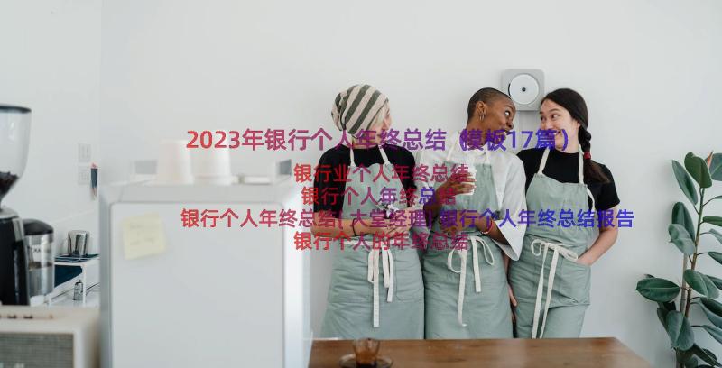 2023年银行个人年终总结（模板17篇）