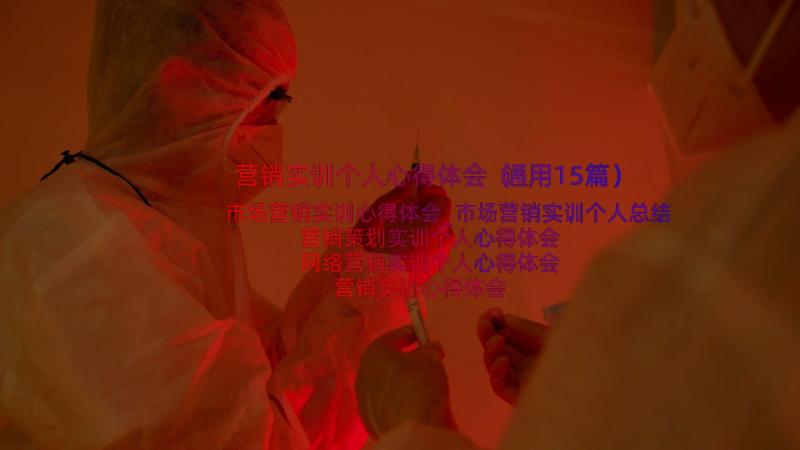 营销实训个人心得体会（通用15篇）