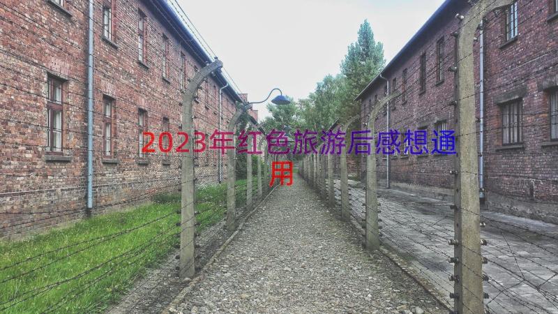 2023年红色旅游后感想（通用16篇）