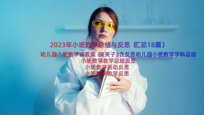 2023年小班数学总结与反思（汇总18篇）