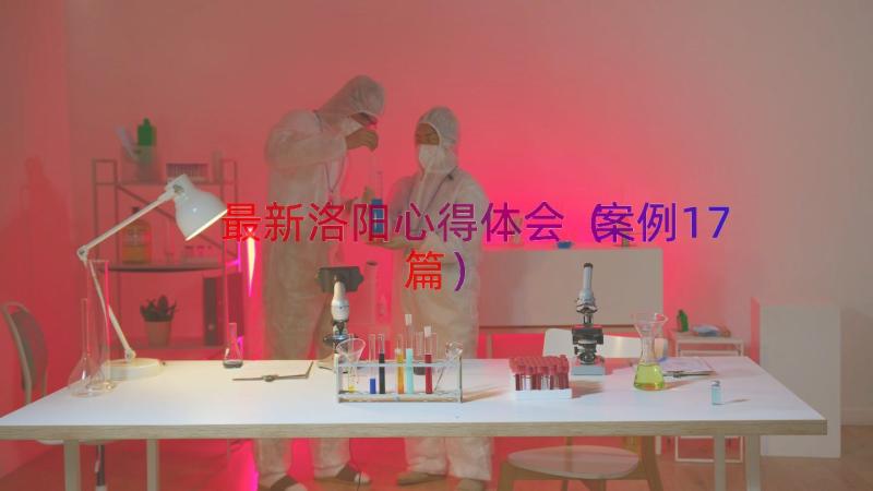 最新洛阳心得体会（案例17篇）