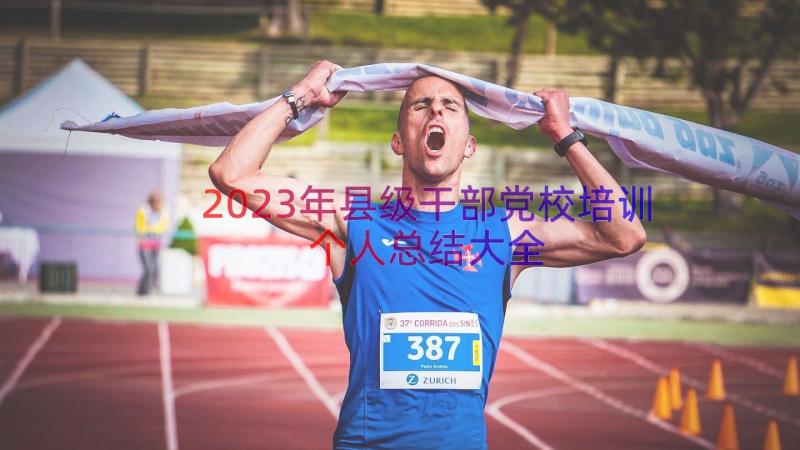 2023年县级干部党校培训个人总结大全（16篇）