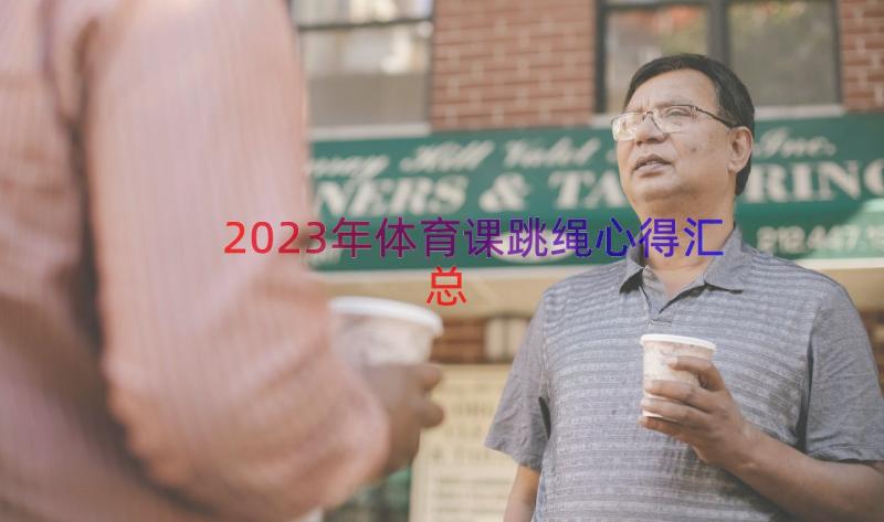 2023年体育课跳绳心得（汇总14篇）