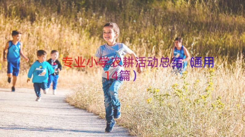 专业小学农耕活动总结（通用14篇）