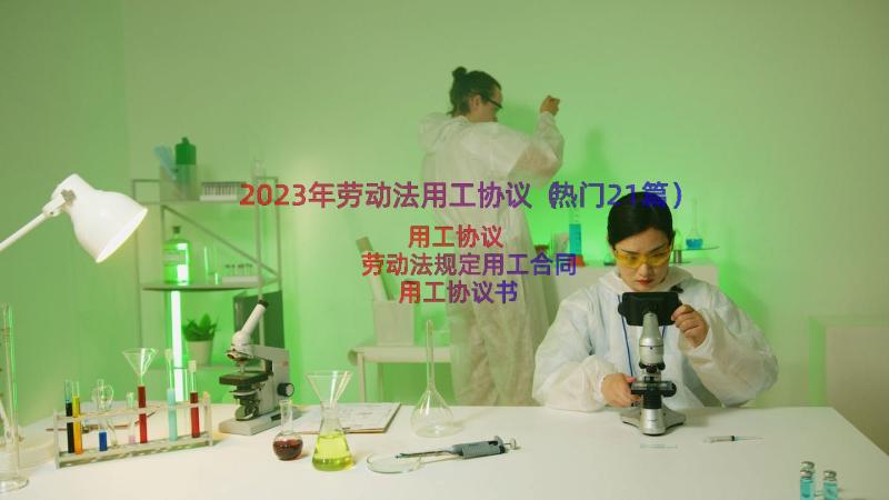 2023年劳动法用工协议（热门21篇）