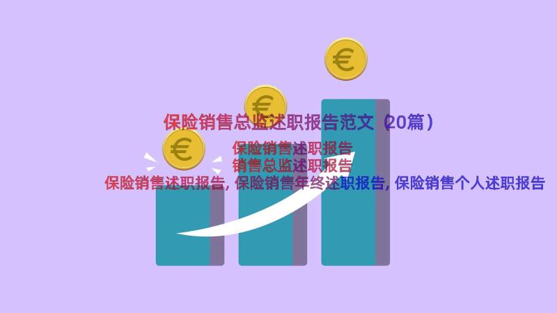 保险销售总监述职报告范文（20篇）