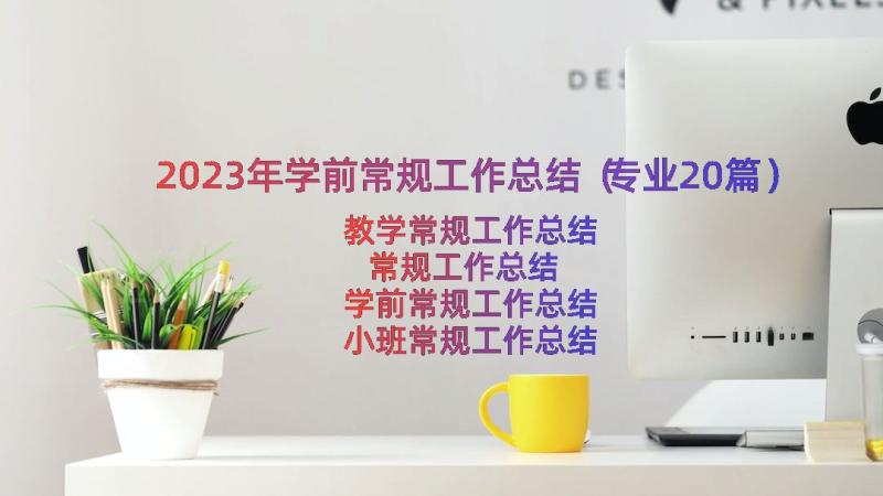 2023年学前常规工作总结（专业20篇）