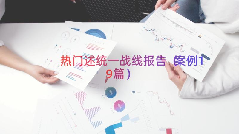 热门述统一战线报告案例