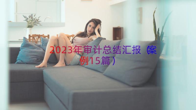 2023年审计总结汇报（案例15篇）