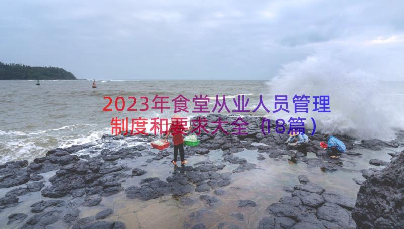 2023年食堂从业人员管理制度和要求大全（18篇）