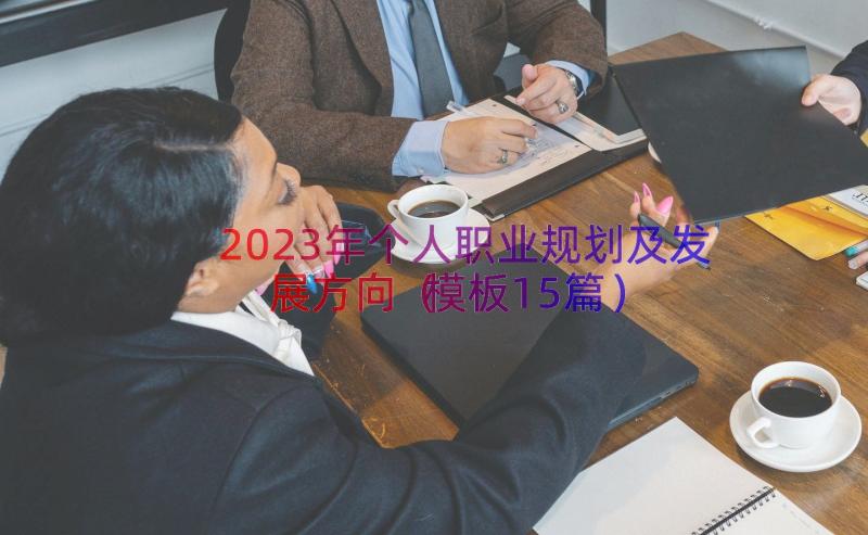 2023年个人职业规划及发展方向（模板15篇）