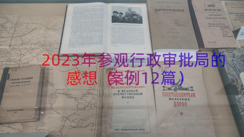 2023年参观行政审批局的感想案例