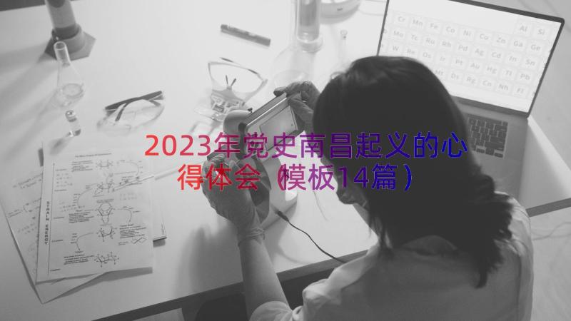 2023年党史南昌起义的心得体会（模板14篇）