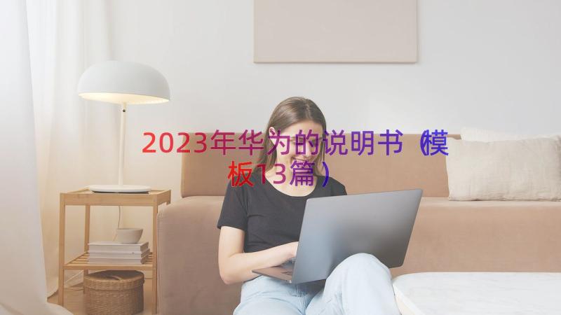 2023年华为的说明书（模板13篇）