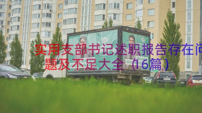 实用支部书记述职报告存在问题及不足大全（16篇）