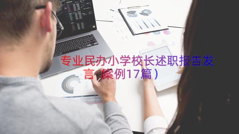 专业民办小学校长述职报告发言（案例17篇）