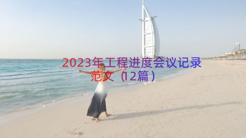 2023年工程进度会议记录范文（12篇）