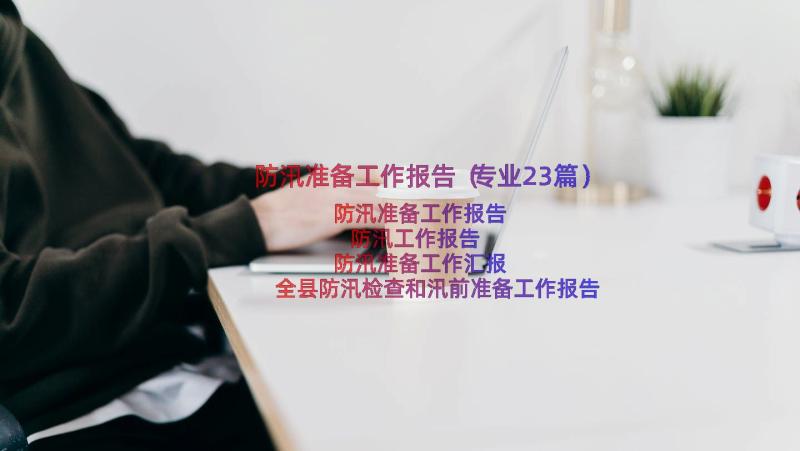 防汛准备工作报告（专业23篇）