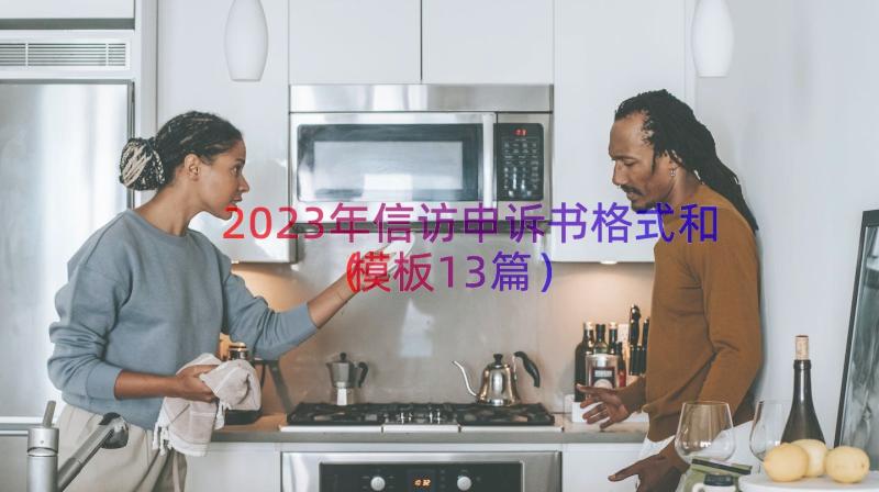 2023年信访申诉书格式和模板