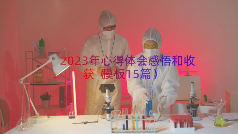 2023年心得体会感悟和收获（模板15篇）