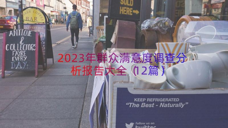 2023年群众满意度调查分析报告大全（12篇）