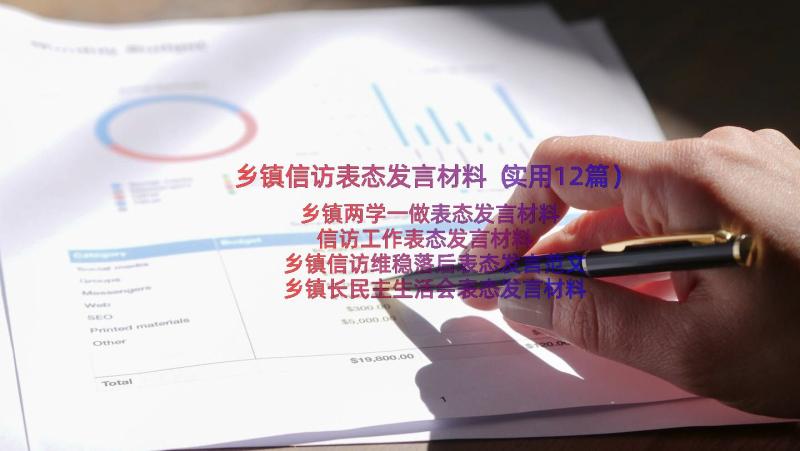 乡镇信访表态发言材料（实用12篇）