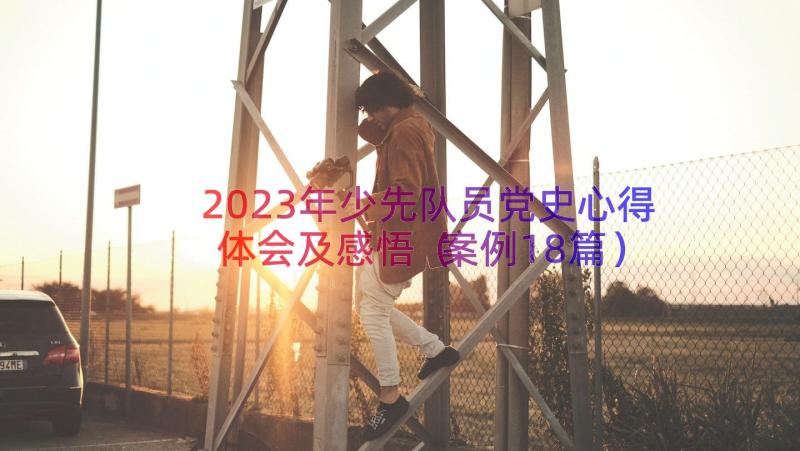 2023年少先队员党史心得体会及感悟（案例18篇）