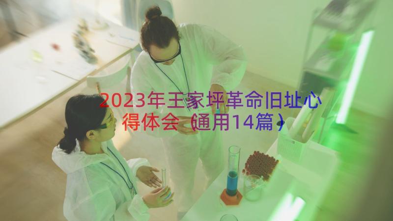 2023年王家坪革命旧址心得体会（通用14篇）