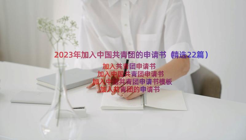 2023年加入中国共青团的申请书（精选22篇）