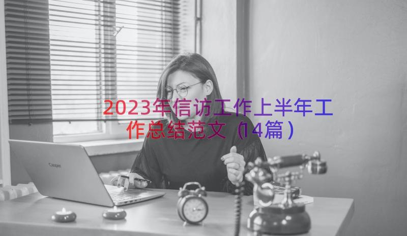 2023年信访工作上半年工作总结范文（14篇）