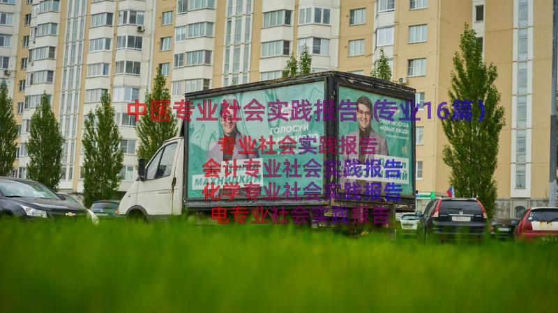 中医专业社会实践报告（专业16篇）