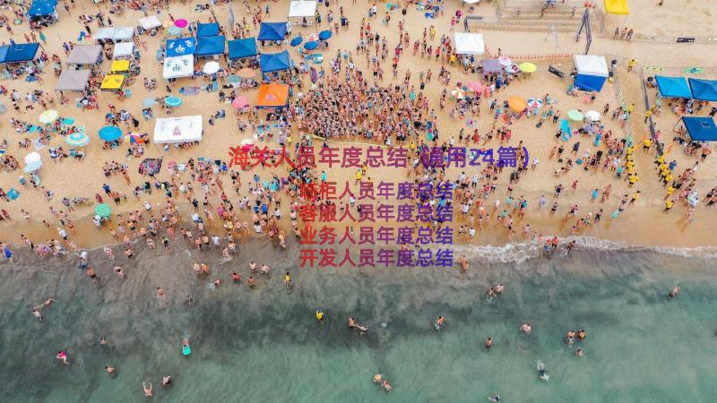 海关人员年度总结（通用24篇）