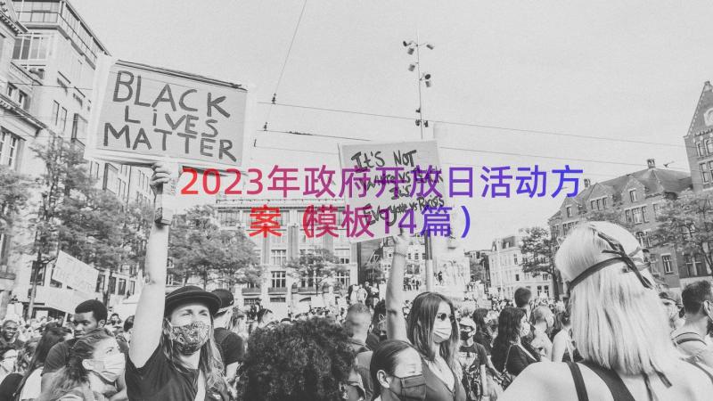 2023年政府开放日活动方案（模板14篇）