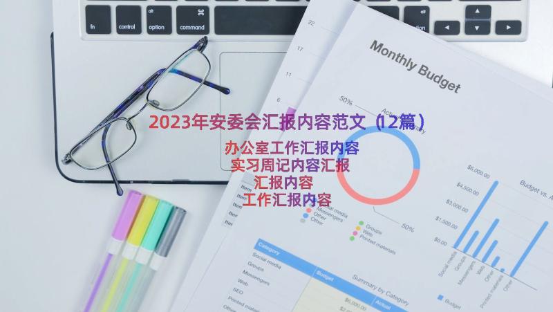 2023年安委会汇报内容范文（12篇）