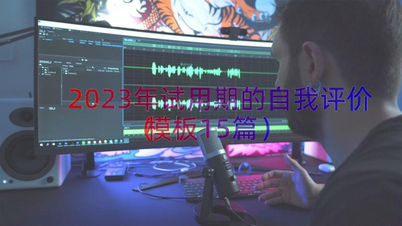 2023年试用期的自我评价（模板15篇）