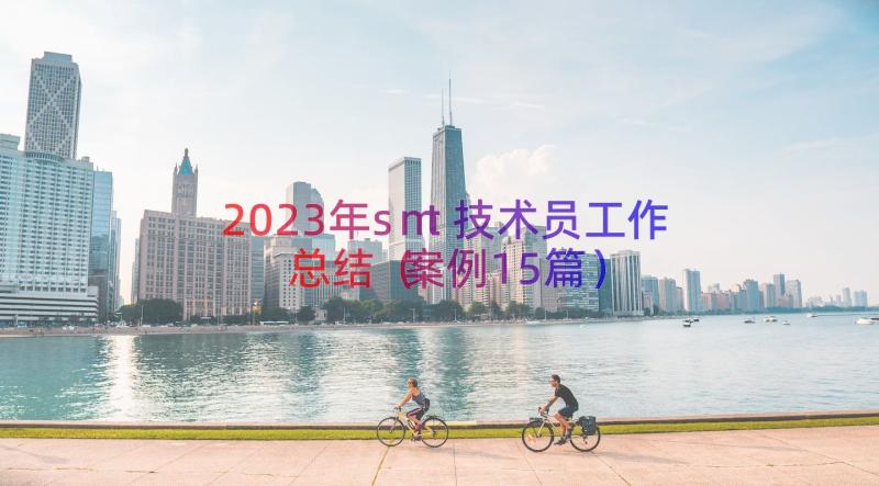 2023年smt技术员工作总结（案例15篇）