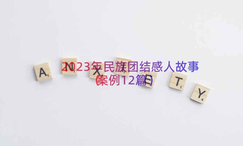 2023年民族团结感人故事（案例12篇）