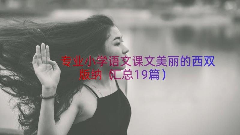 专业小学语文课文美丽的西双版纳（汇总19篇）