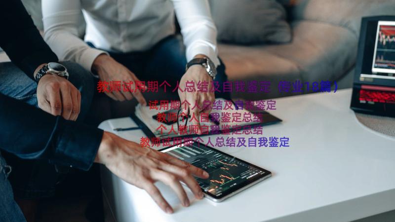 教师试用期个人总结及自我鉴定（专业18篇）