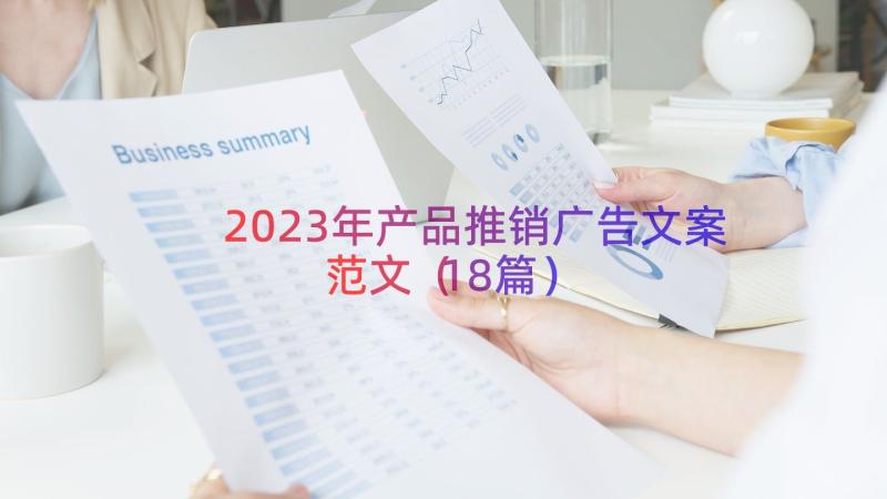 2023年产品推销广告文案范文（18篇）